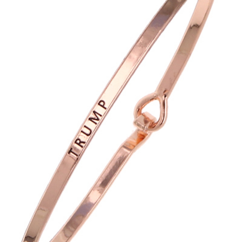 Rose gold TRUMP bracelet